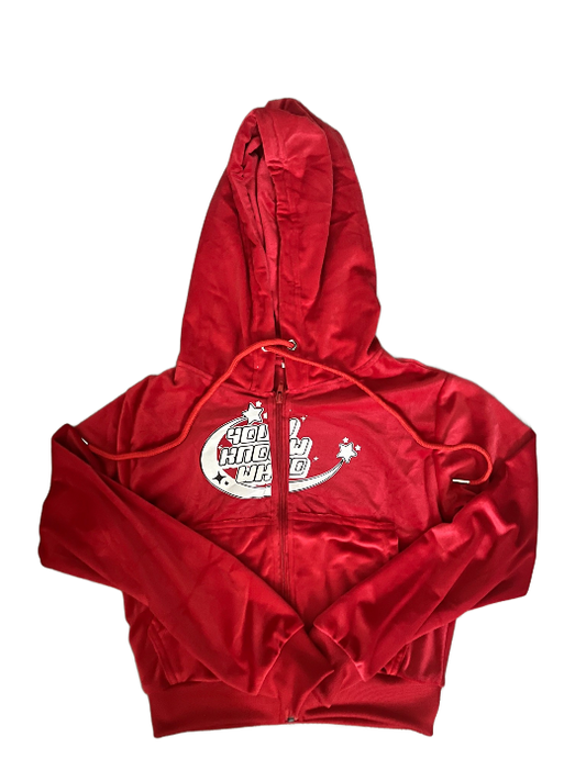 Hoodie "God Forgives My Glock Doesn't" RED - Womens